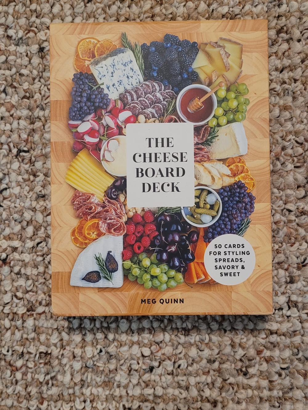 Meg Quinn The Cheese Board Deck - Natural Wood Tones